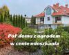 Duże mieszkanie na wynajem w Pszczynie z ogrodem i przestronnym salonem przypominające dom